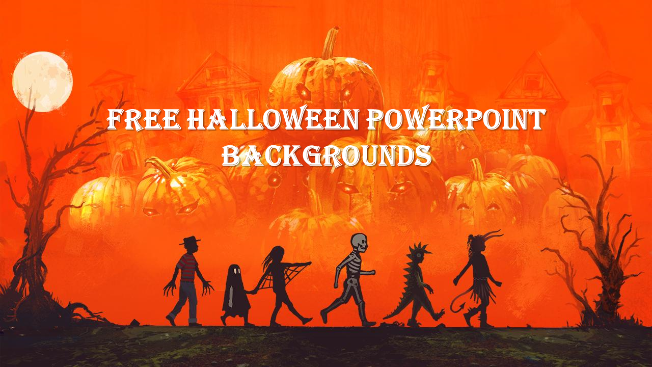 free halloween powerpoint backgrounds
